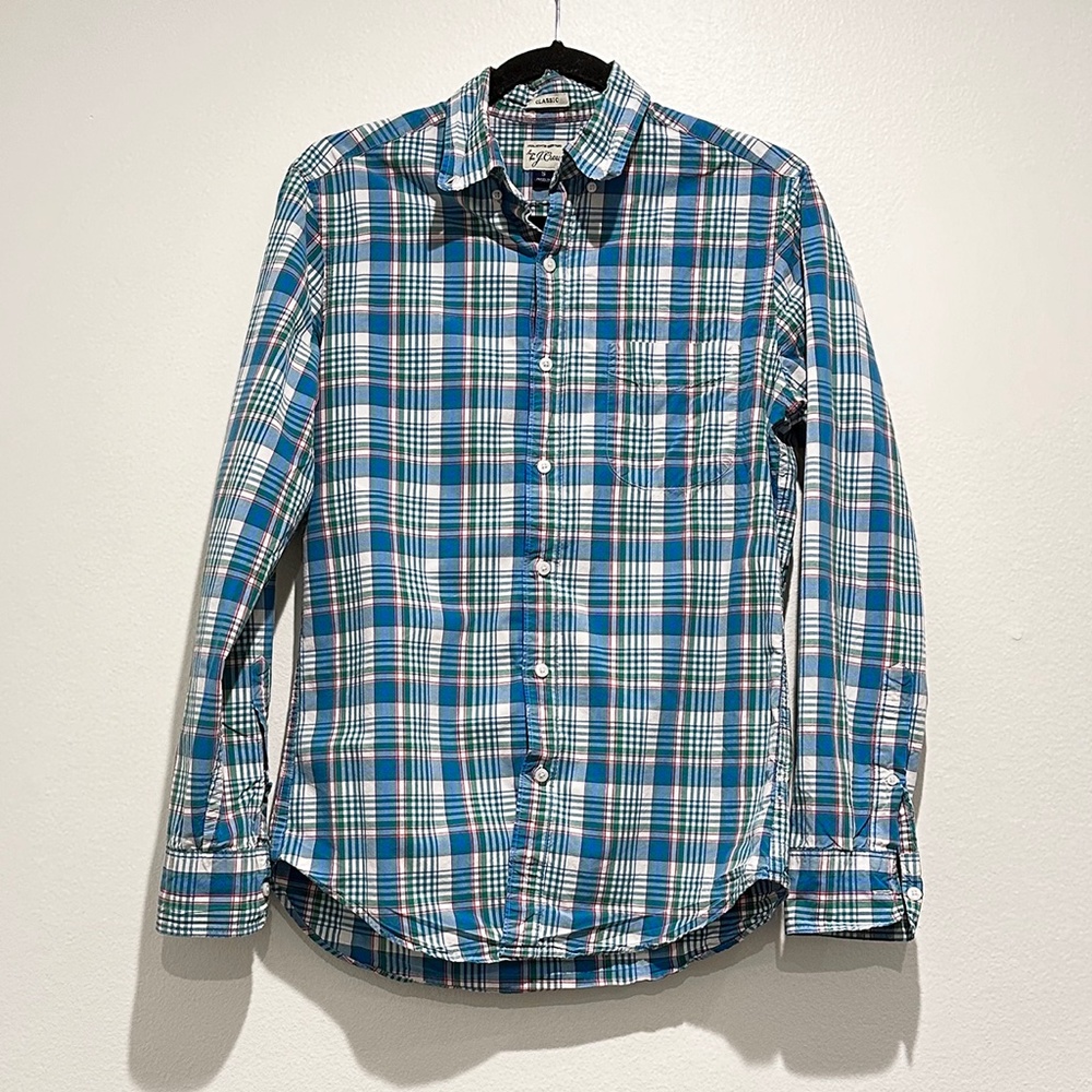 J. Crew Classic Cotton Button Down Size Small